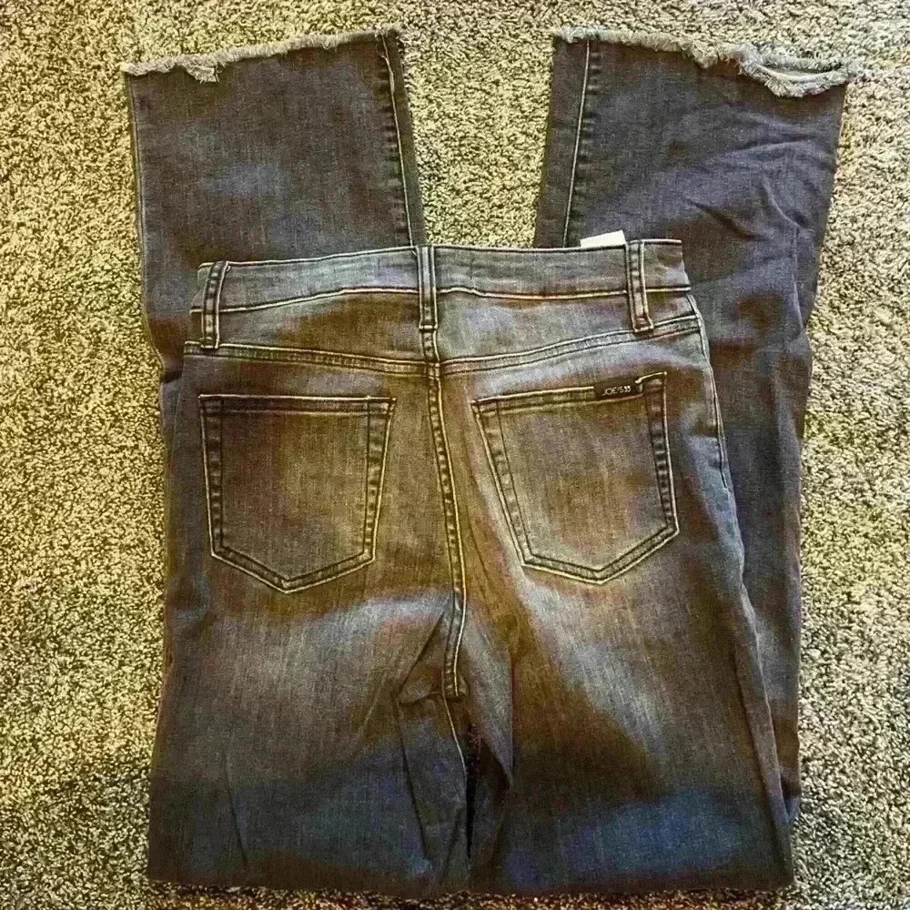Joe’s Womens Jeans Size 26 Frayed Hem Medium Wash gray black new Casual - Picture 5 of 7